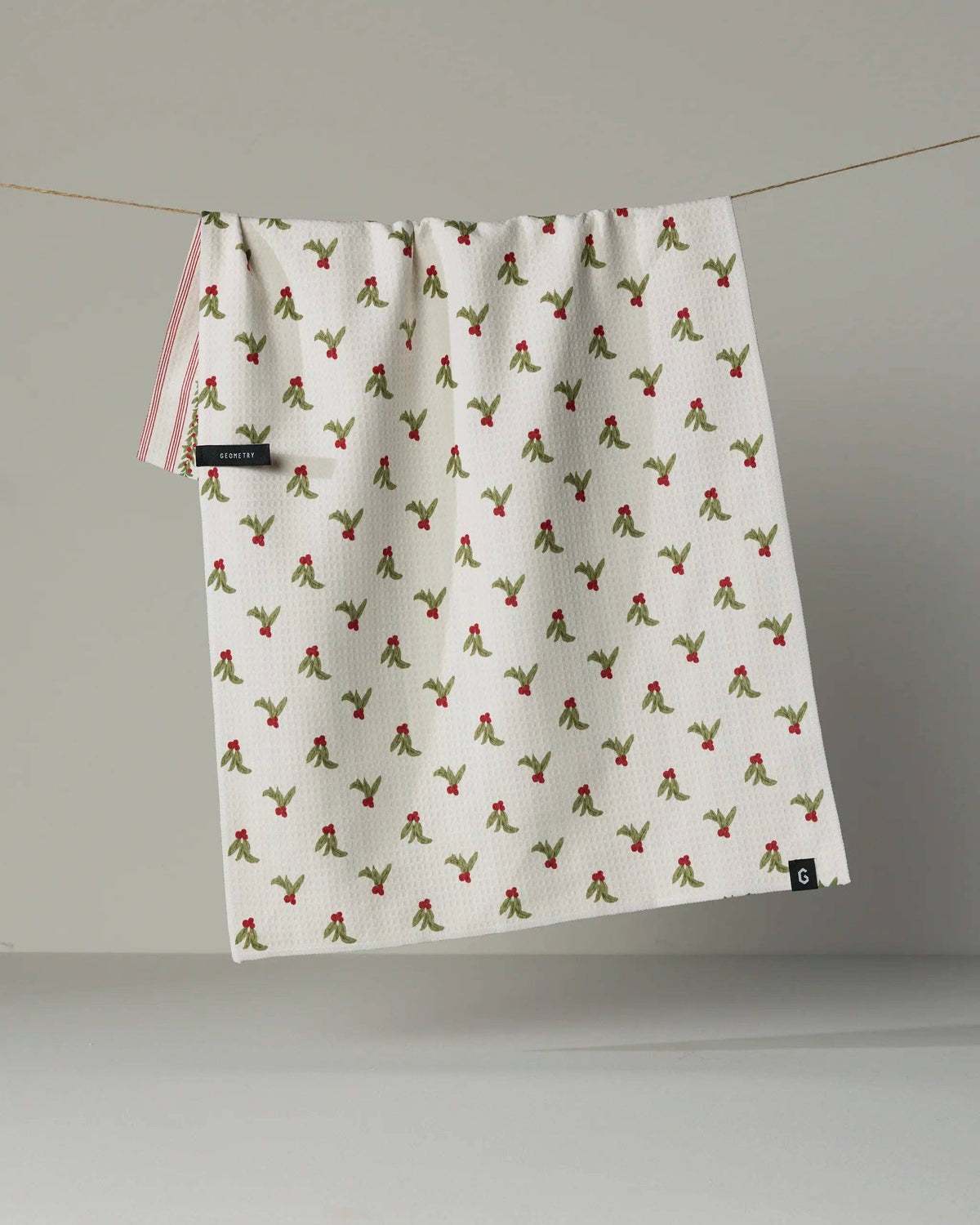 Geometry Holly Vine LUXE Kitchen Towel