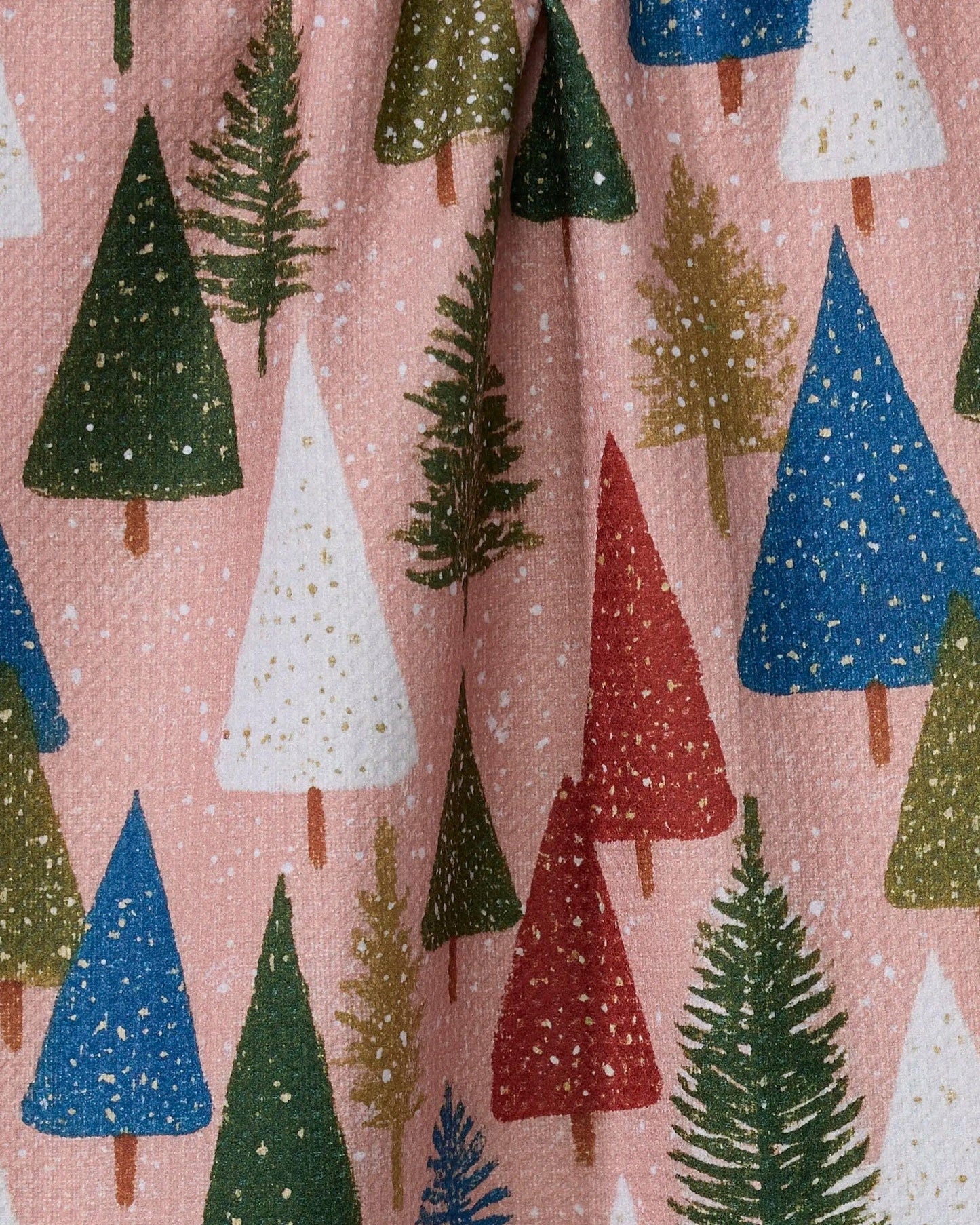 Geometry Snowdrift Pines Tea Towel - Marcel’s Culinary Experience