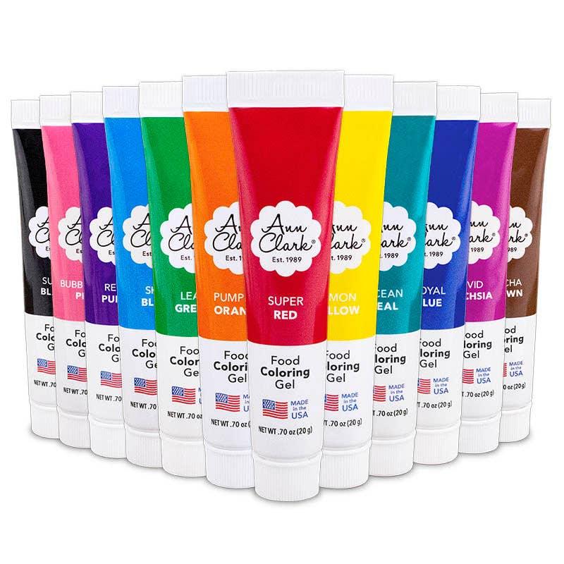 Ann Clark Food Coloring Gel 12-Pack - Marcel’s Culinary Experience