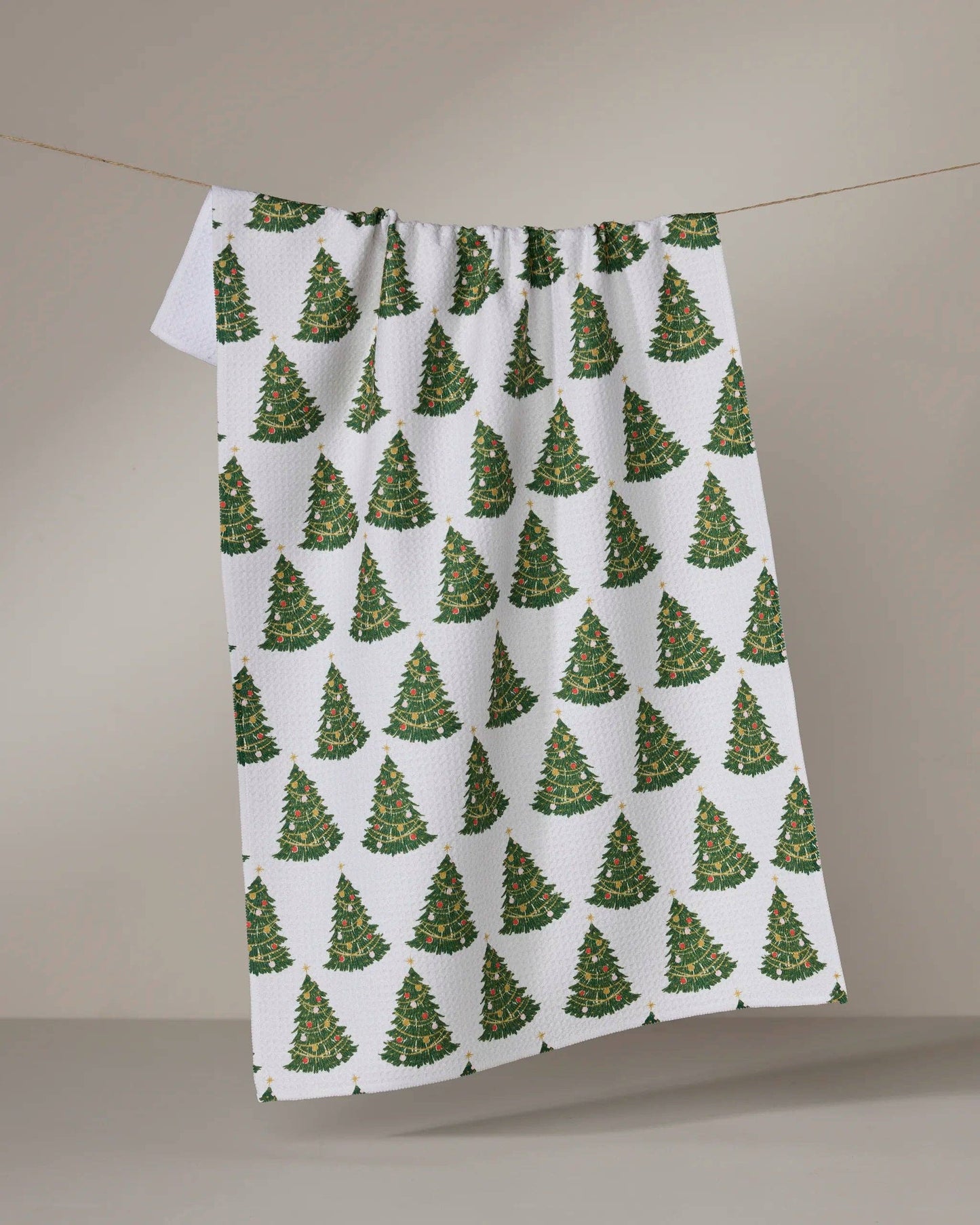 Decked Out Tea Towel