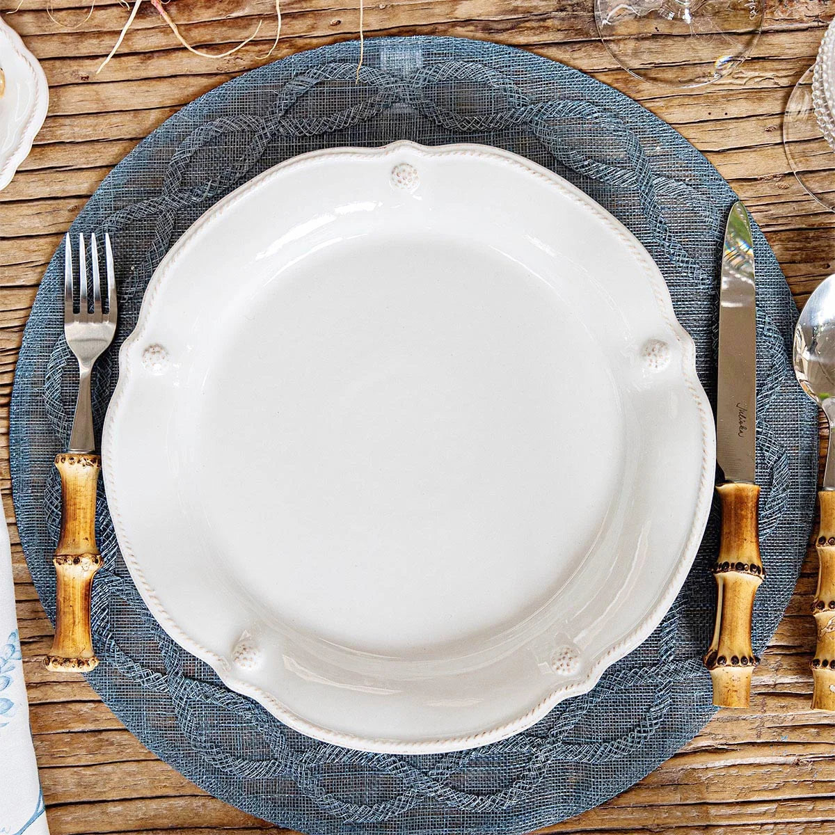 Juliska Berry & Thread Flared Dinner Plate