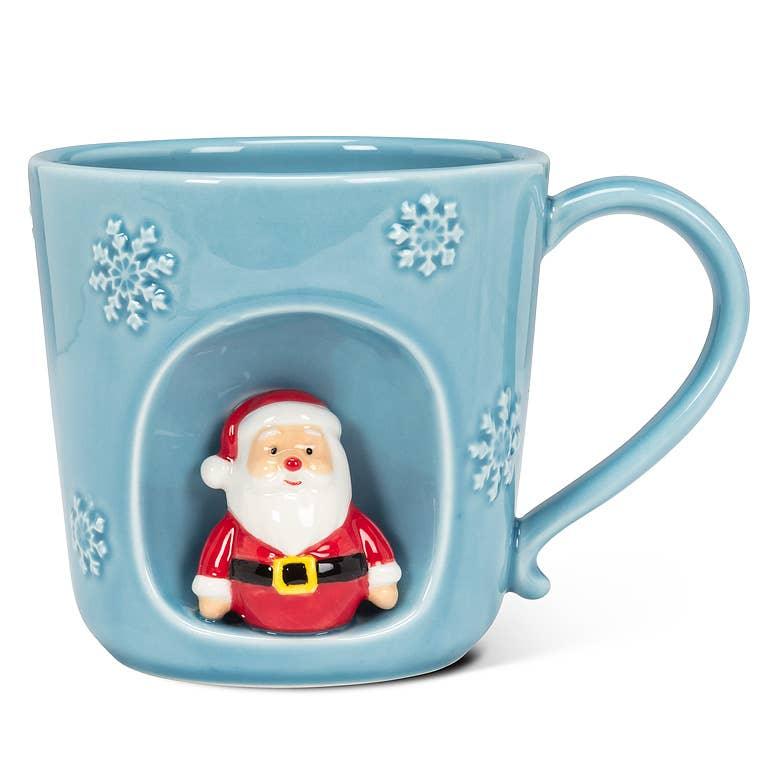 Snowflake Mug with Holiday Characters - Marcel’s Culinary Experience