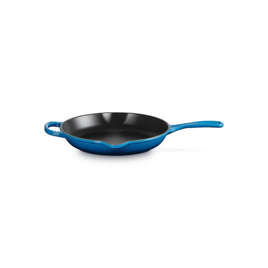 Le Creuset Signature Cast Iron Skillet 10.25" - Marseille Blue