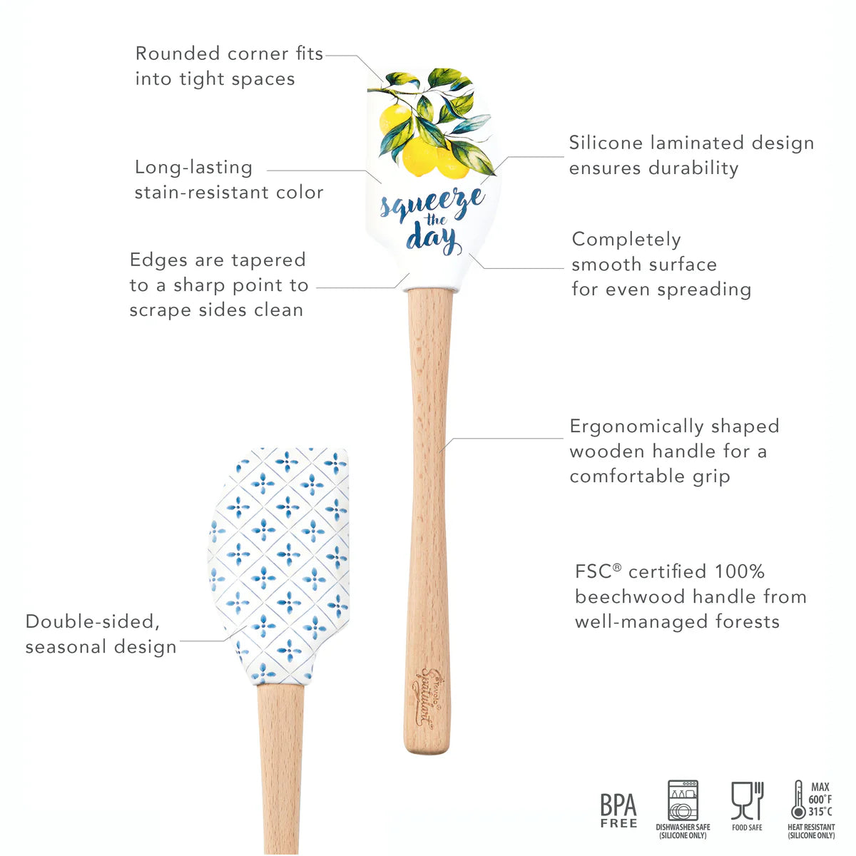 Tovolo Summer Spatulart - Squeeze the Day