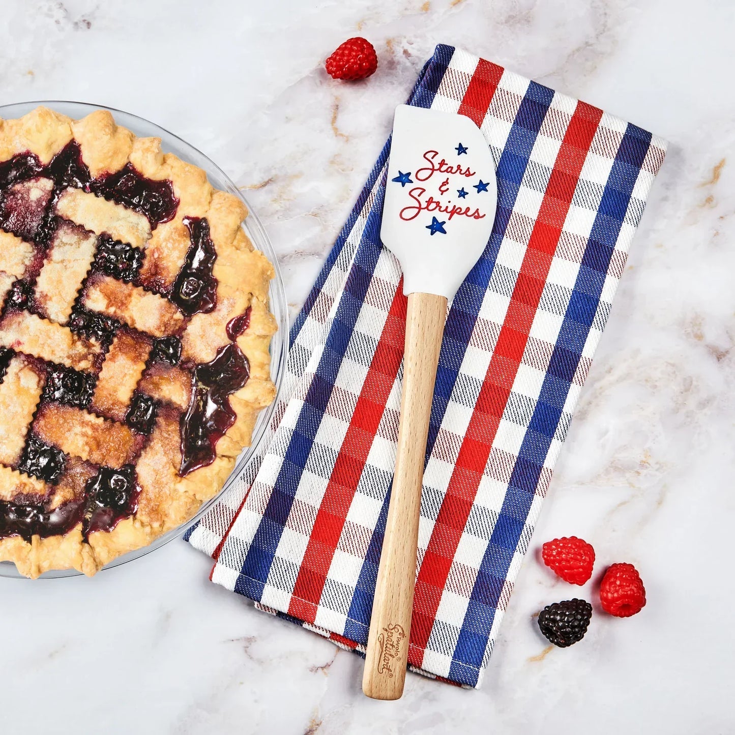 Tovolo Summer Spatulart Silicone Spatula – Stars & Stripes
