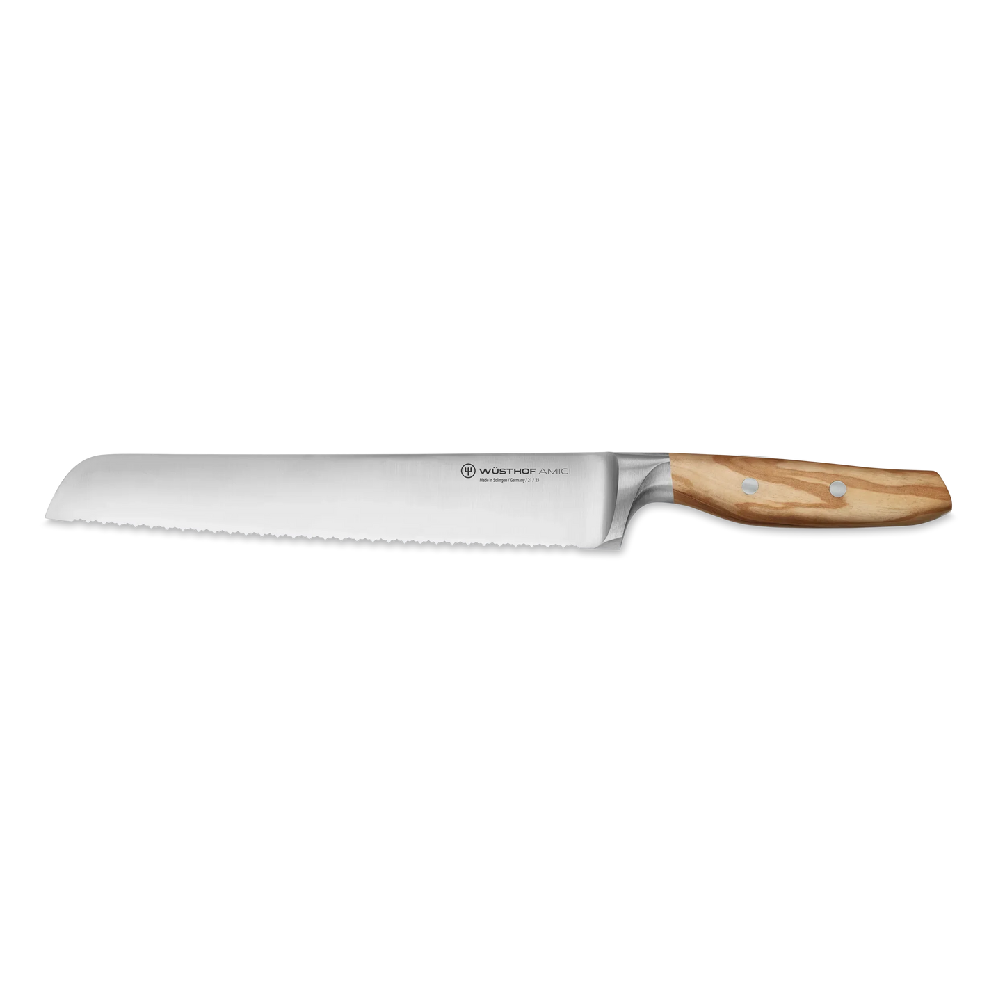 Wüsthof Amici Double-Serrated Bread Knife 9" - Marcel’s Culinary Experience