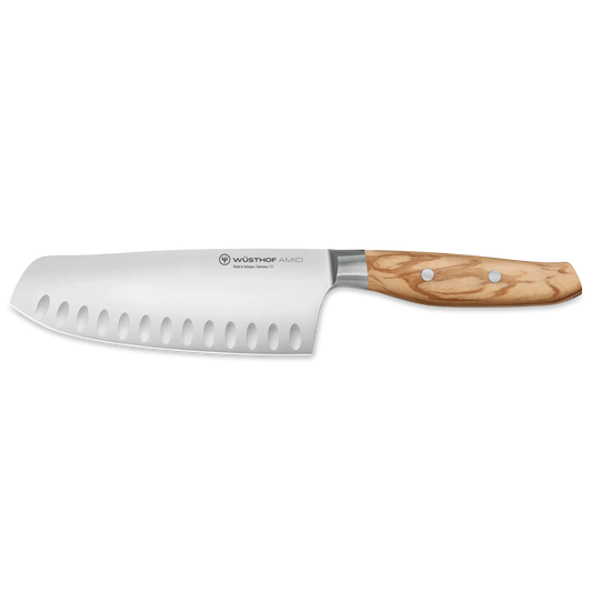 Wusthof Amici 7" Hollow Edge Rotoku (Santoku) - Marcel’s Culinary Experience
