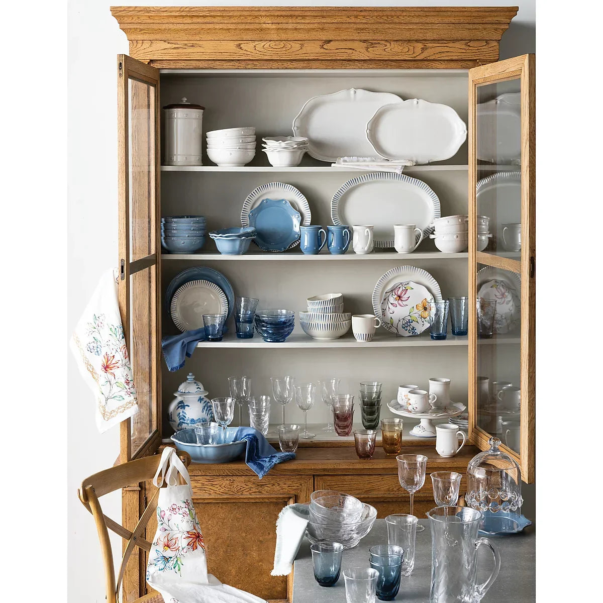 Juliska Berry & Thread 16" Scallop Platter - Marcel’s Culinary Experience