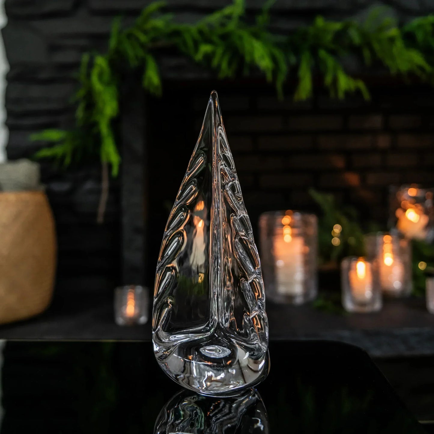 Simon Pearce Ice Laden Evergreen 12" - Marcel’s Culinary Experience