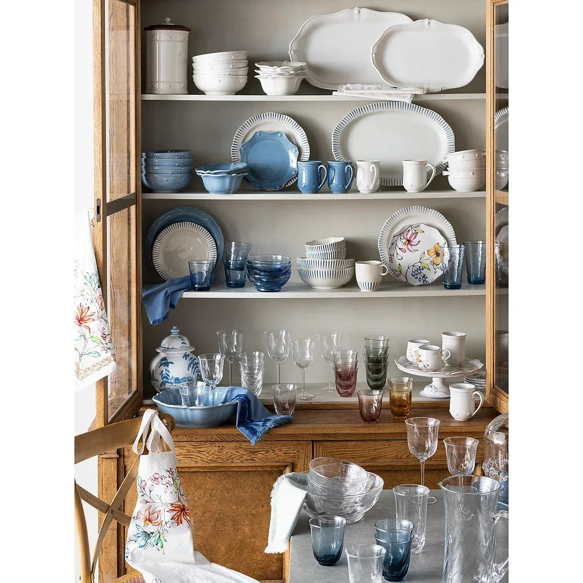 Juliska Berry & Thread 16" Scallop Platter - Marcel’s Culinary Experience