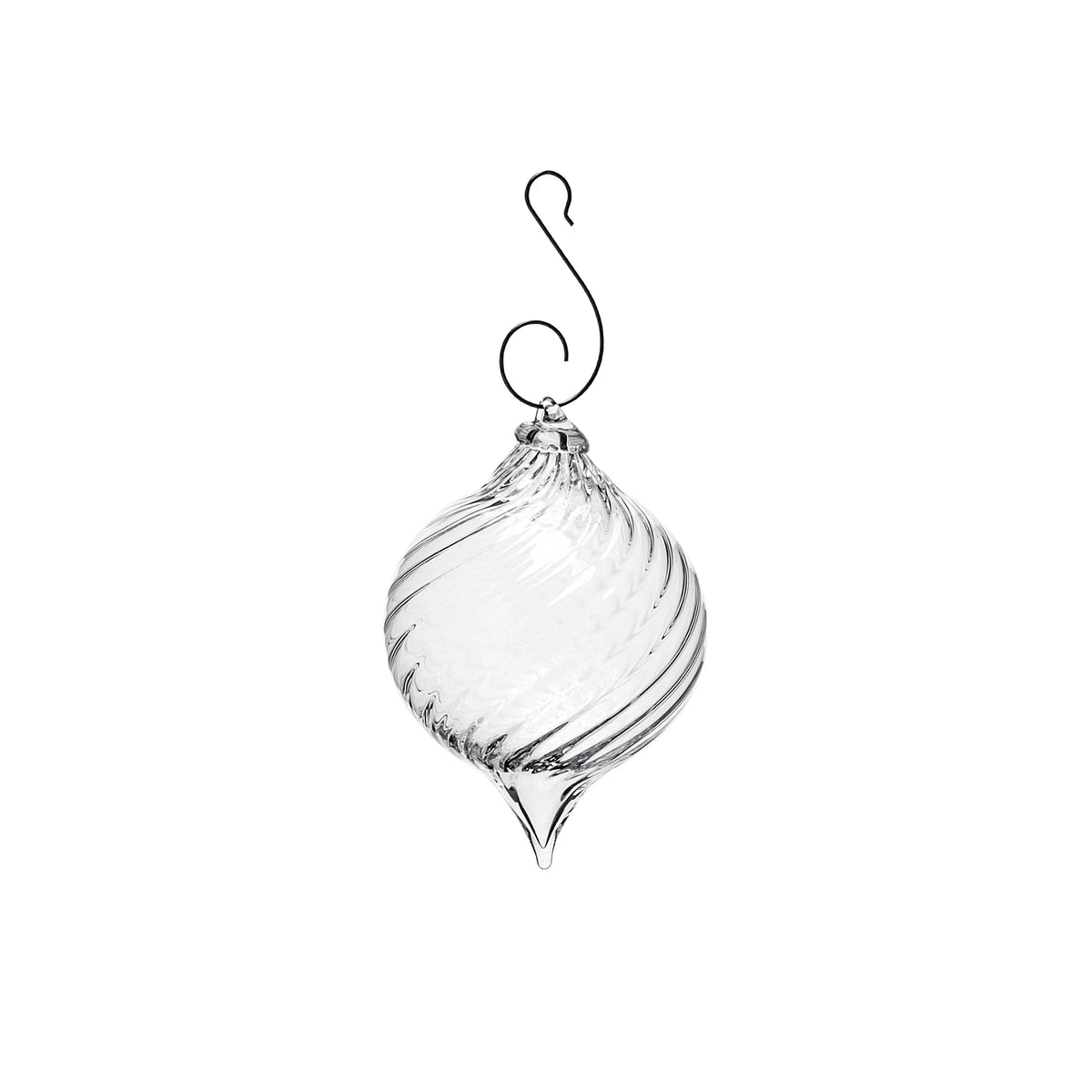 Simon Pearce Finial Optic Ornament
