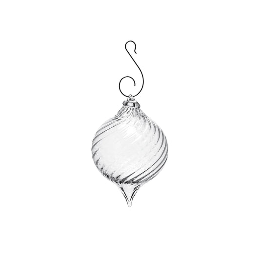 Simon Pearce Finial Optic Ornament