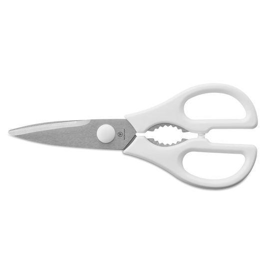 Wusthof Pull-Apart Kitchen Shears - White - Marcel’s Culinary Experience