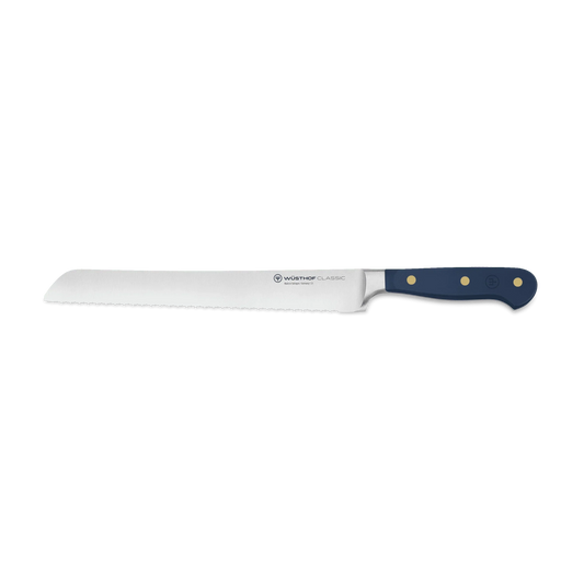 Wüsthof Double Serrated Bread Knife 9" Wild Blueberry - Marcel’s Culinary Experience