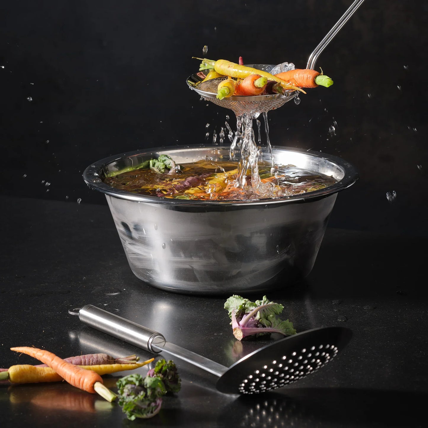 Rosle Round Handle Skimmer - Marcel’s Culinary Experience