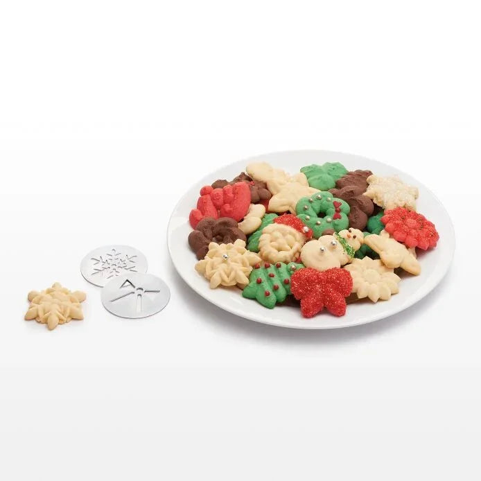 OXO Christmas Cookie Press Disk Set - Marcel’s Culinary Experience