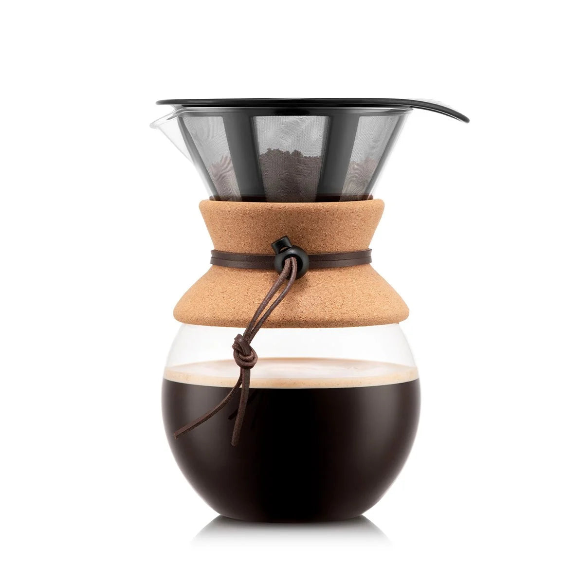 Bodum Pour Over Coffee Maker with Permanent Filter, 34 oz / 1.0 L