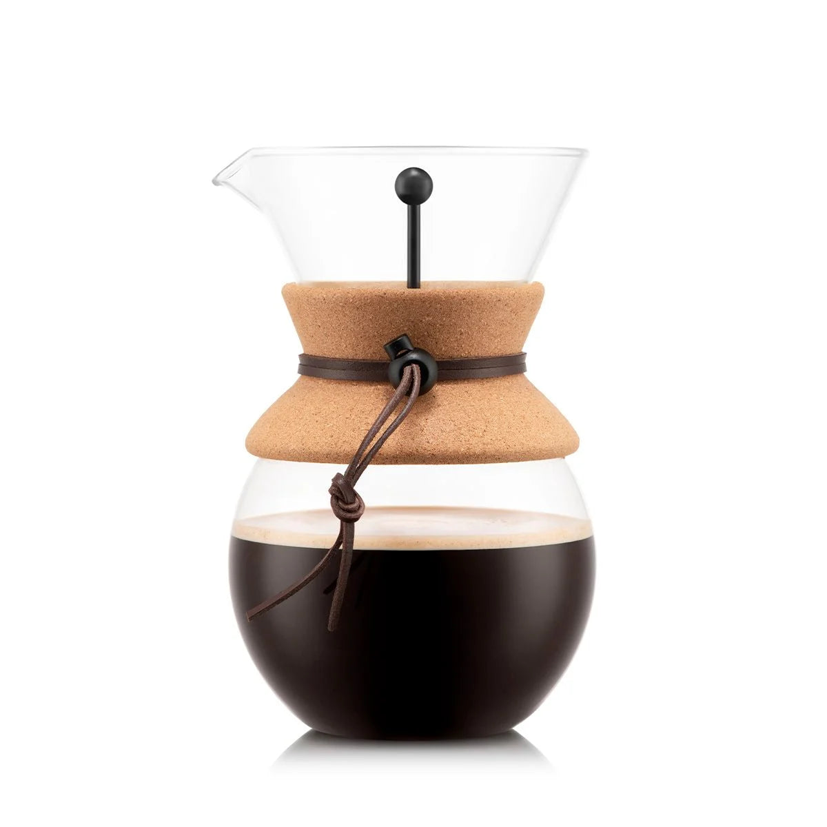 Bodum Pour Over Coffee Maker with Permanent Filter, 34 oz / 1.0 L