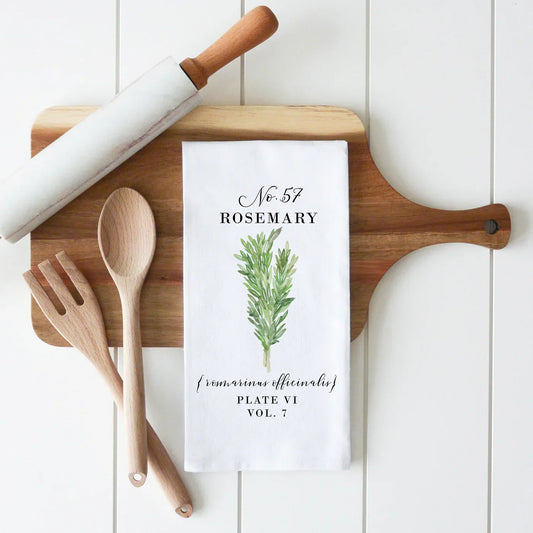 Porter Lane Home Rosemary Tea Towel - Marcel’s Culinary Experience