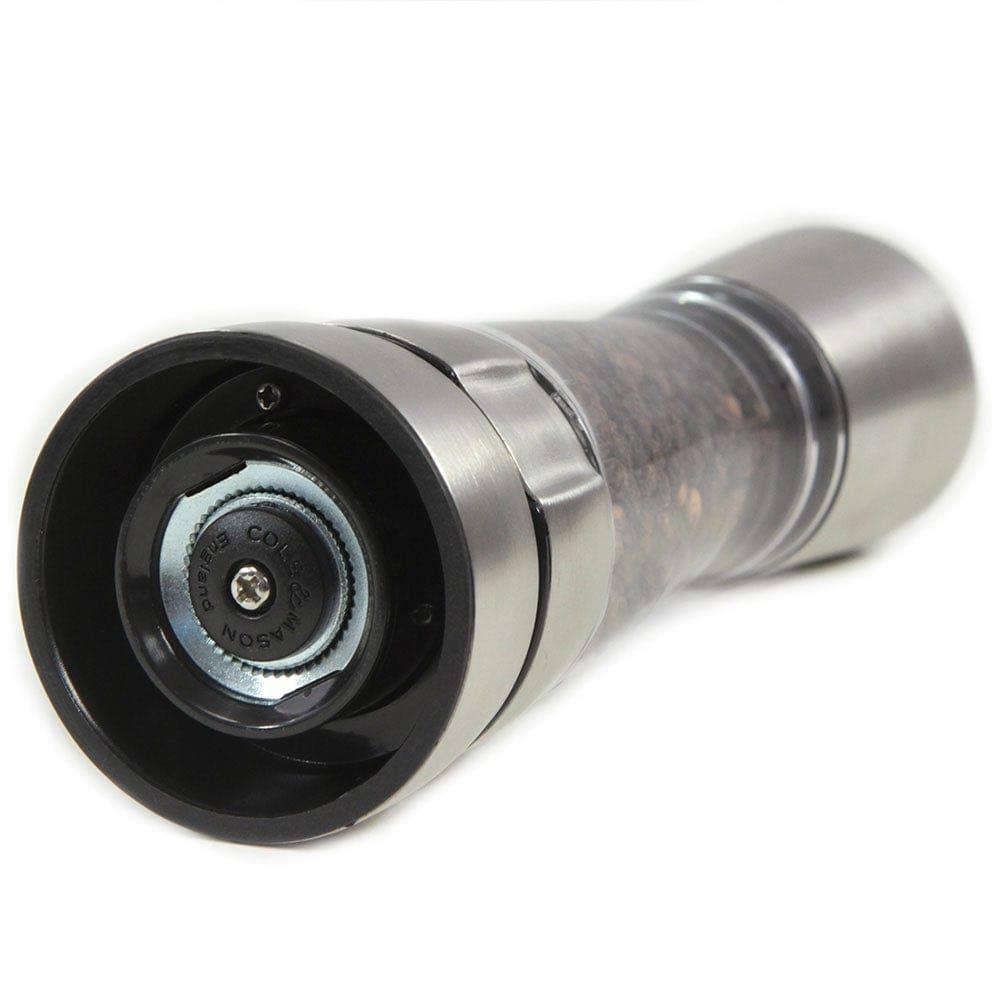 Cole & Mason Derwent Pepper Mill, Stainless Steel - Marcel’s Culinary Experience