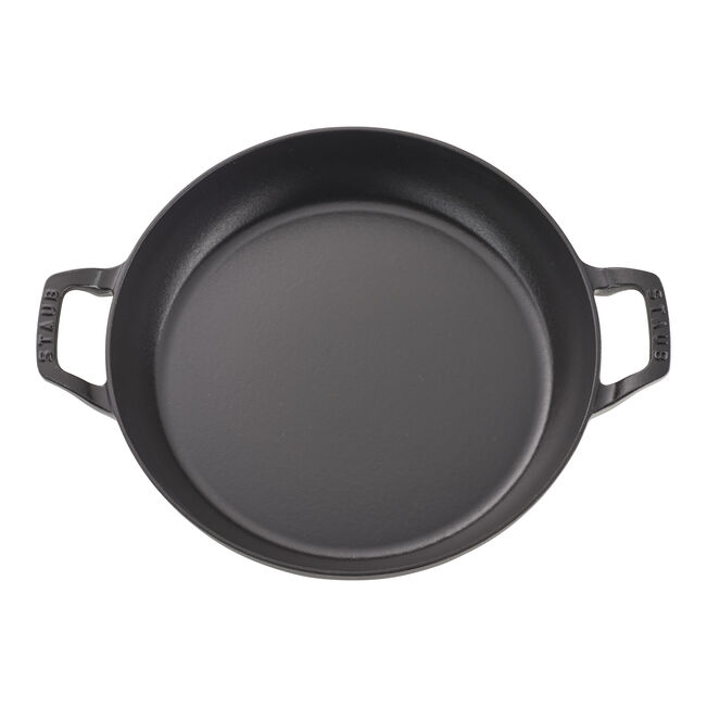 Staub Cast Iron Braiser with Glass Lid - 3.5 Qt