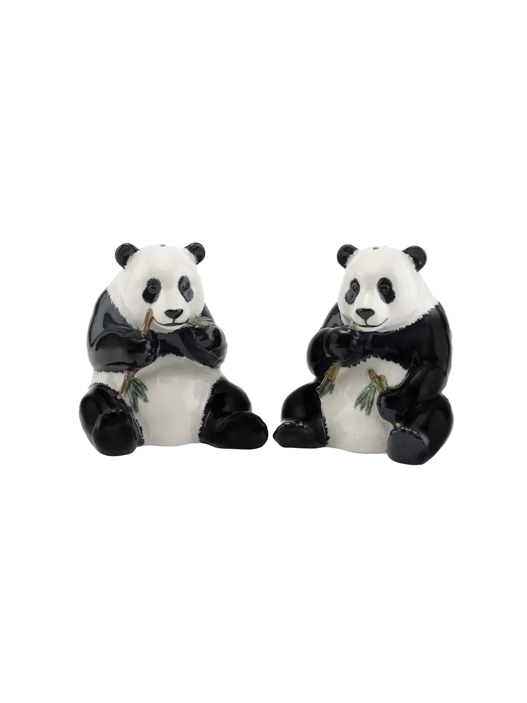 Quail Ceramics Panda Salt and Pepper Shakers