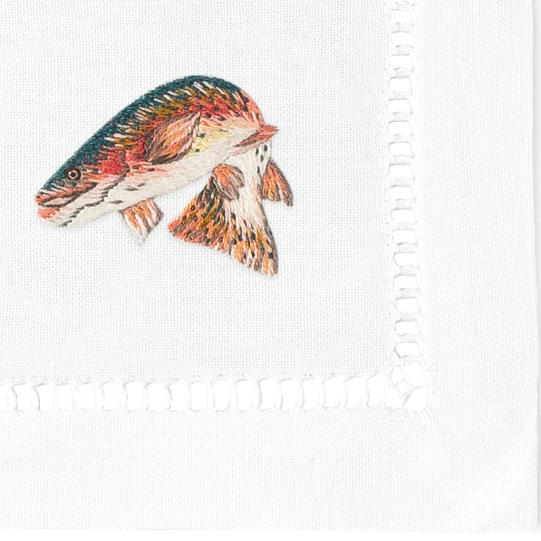Fishing Cocktail Napkins | Mixed Set of 4