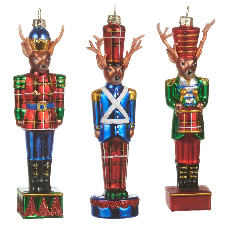 6.5 Deer Nutcracker Ornament