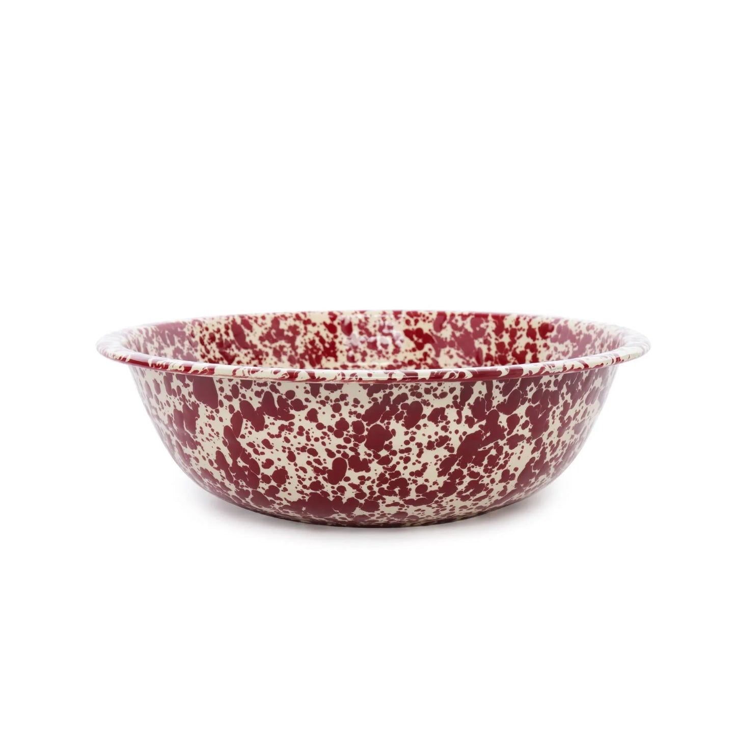 Crow Canyon Splatter Enamelware Medium Basin