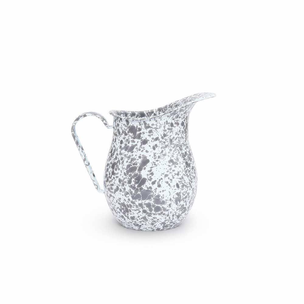 Splatter Enamelware Large 3-Quart Pitcher by Crow Canyon Home