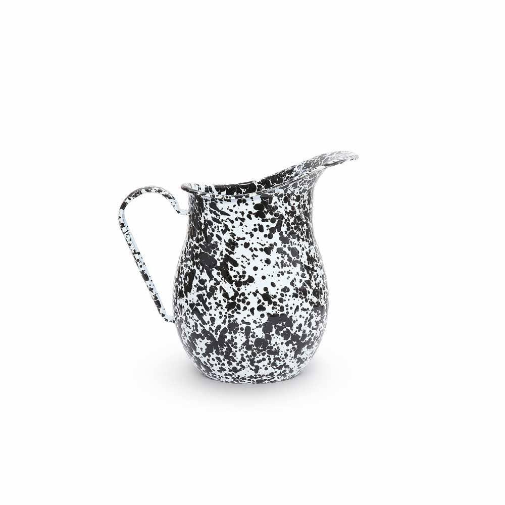 Splatter Enamelware Large 3-Quart Pitcher by Crow Canyon Home