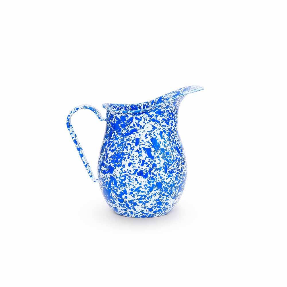 Splatter Enamelware Large 3-Quart Pitcher by Crow Canyon Home