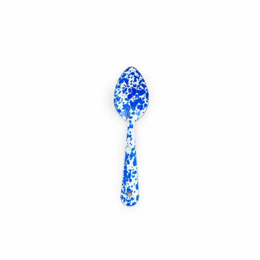 Crow Canyon Splatter Enamelware Medium Spoon - Marcel’s Culinary Experience