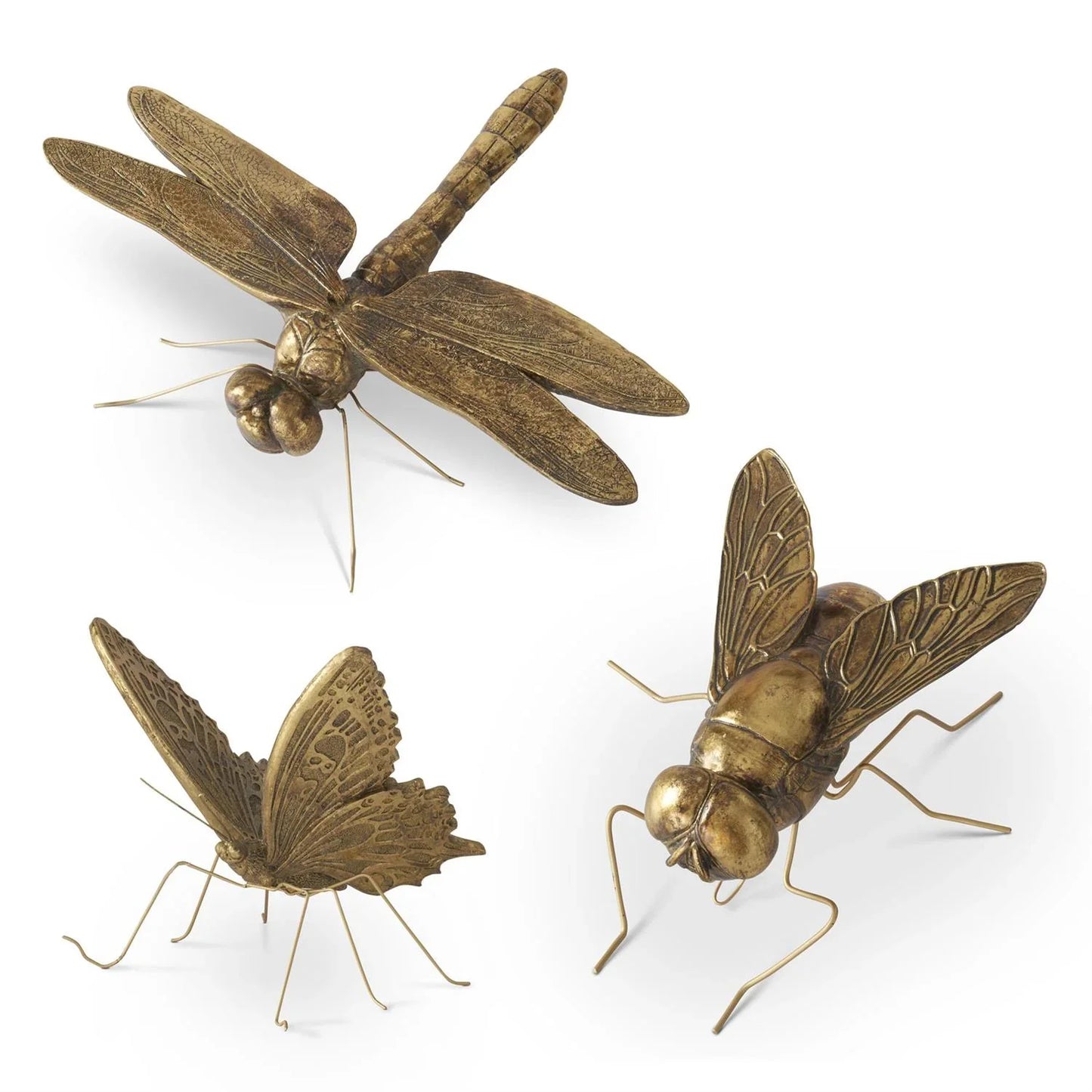 Gold Resin Insects - Marcel’s Culinary Experience