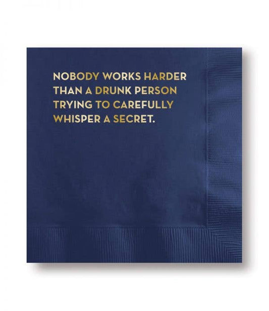 Drunk Person Cocktail Napkins by Sapling Press