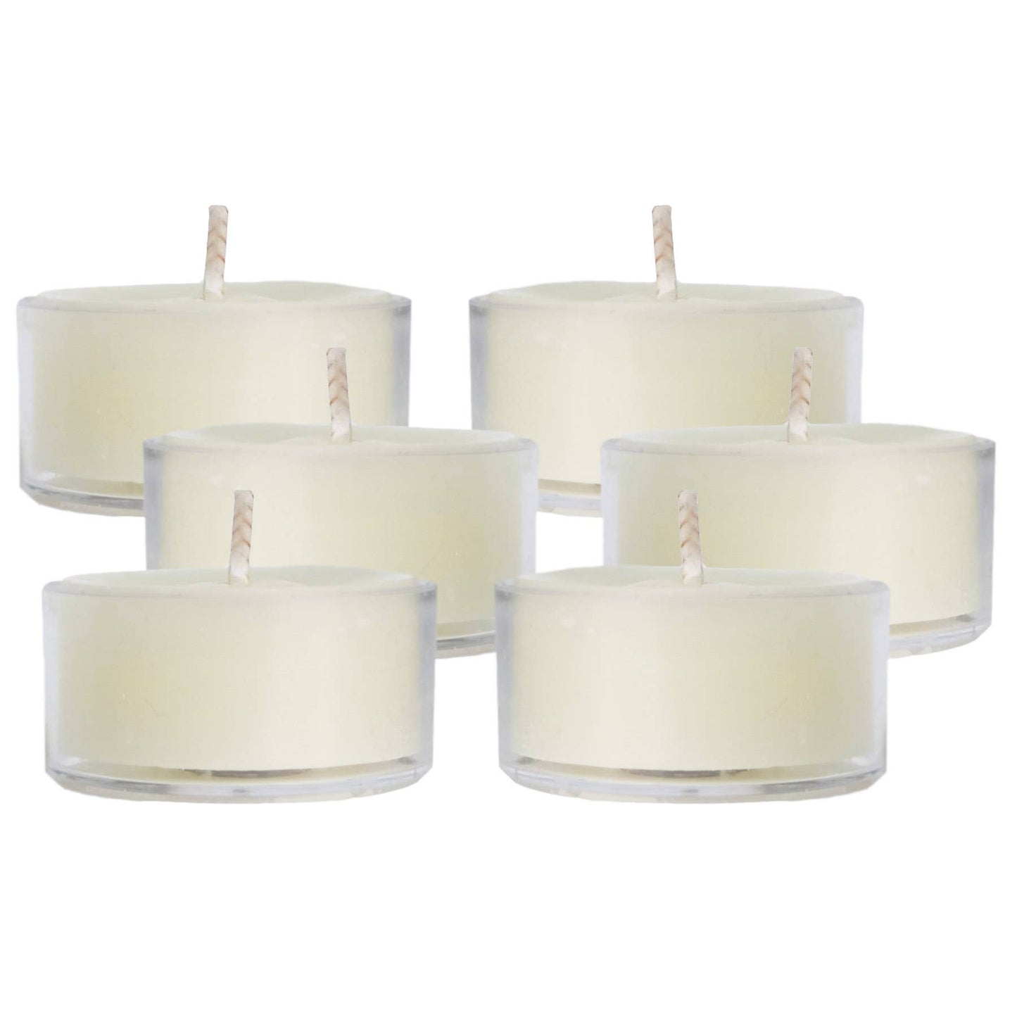 Pure Beeswax Tea Lights, Set of 6