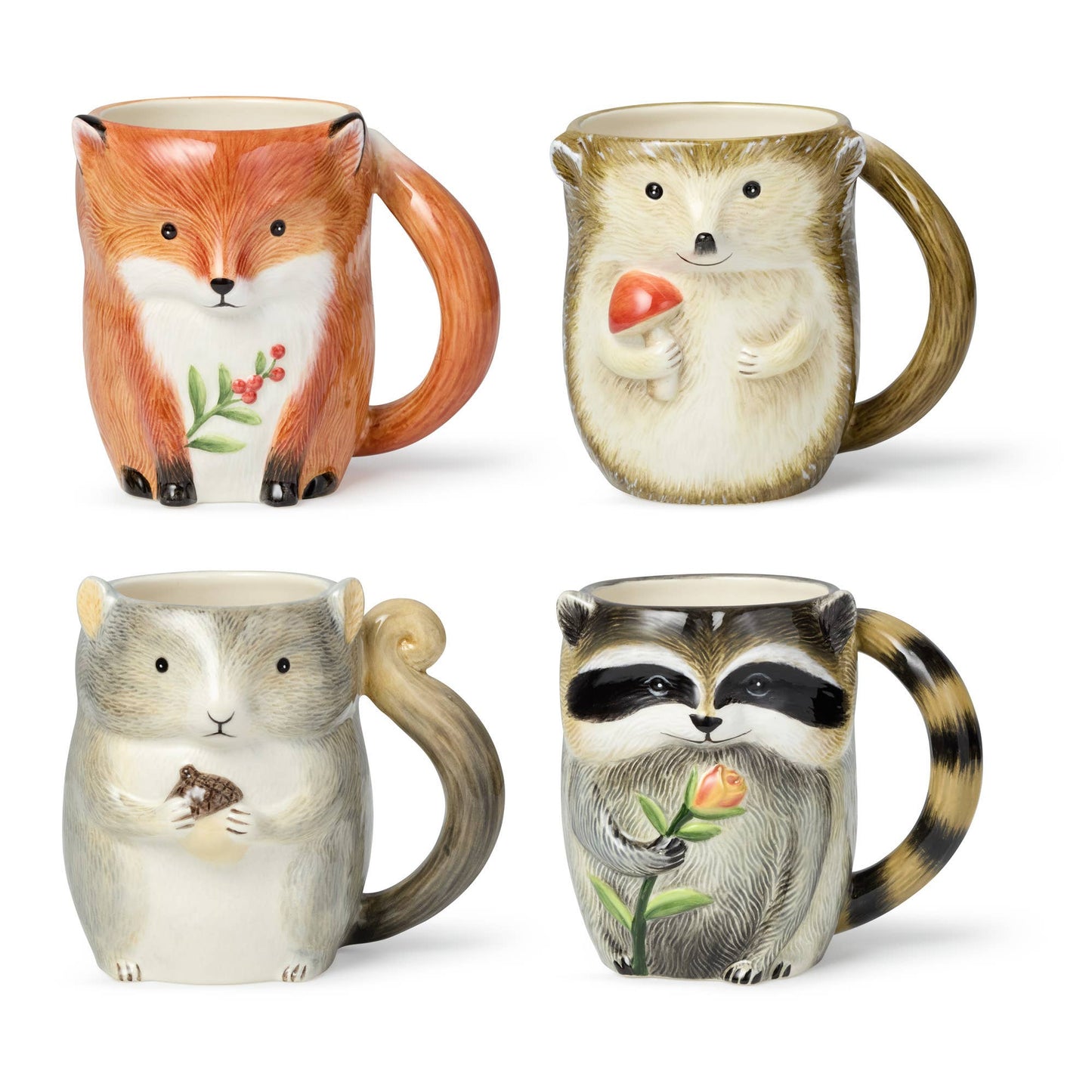 Woodland Critters Fall 3-D Mug 16 oz. Assorted