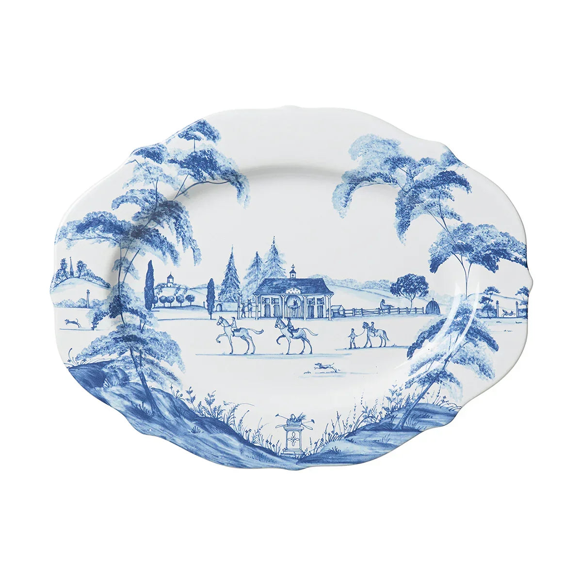 Juliska Country Estate 15" Platter - Delft Blue - Marcel’s Culinary Experience