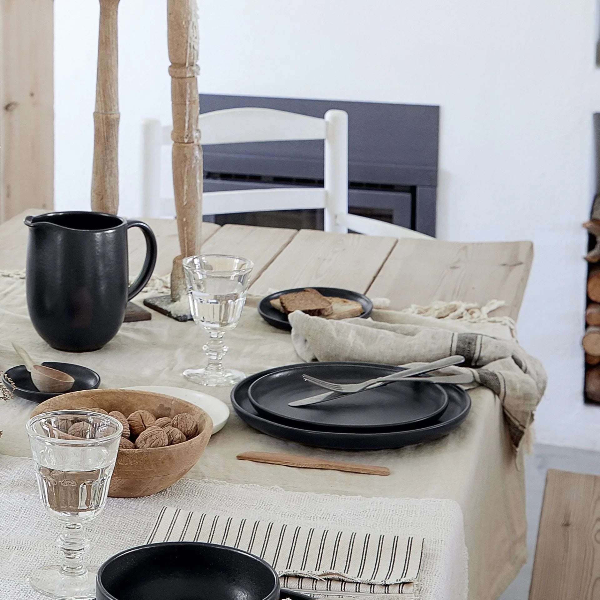 Pacifica Bread Plate - Seed Grey - Marcel’s Culinary Experience