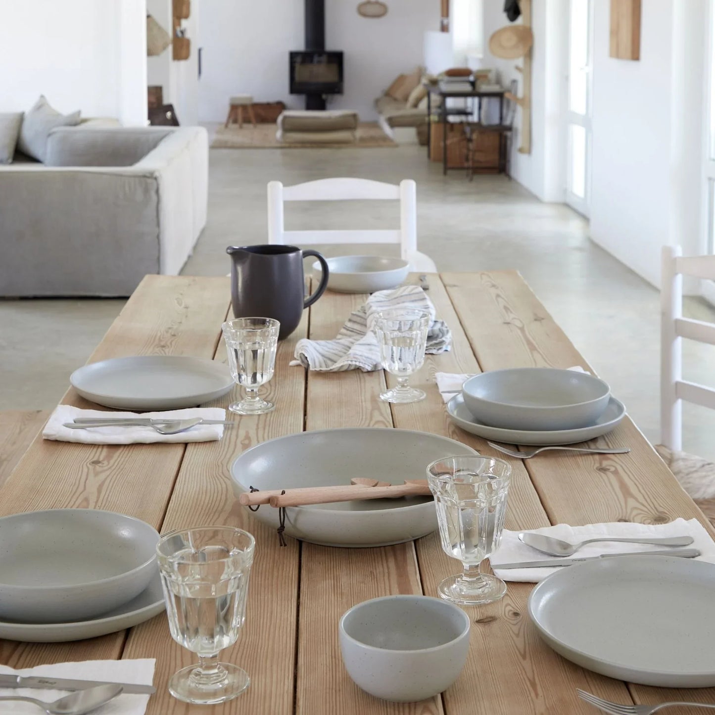 Pacifica Dinner Plate - Oyster Grey - Marcel’s Culinary Experience