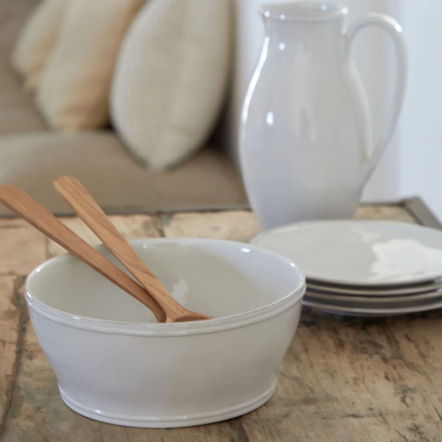Fontana Serving Bowl - Cloud White - Marcel’s Culinary Experience