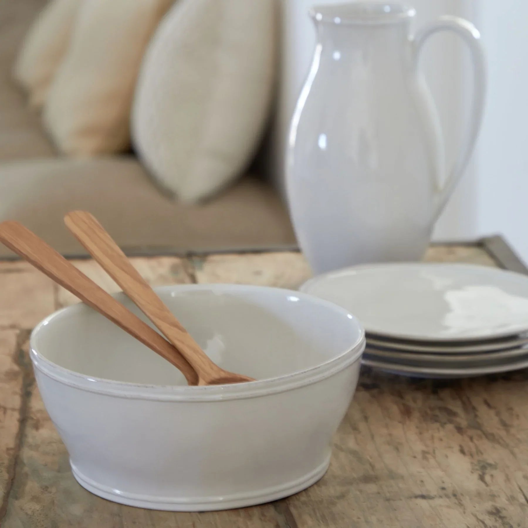 Fontana Serving Bowl - Cloud White - Marcel’s Culinary Experience