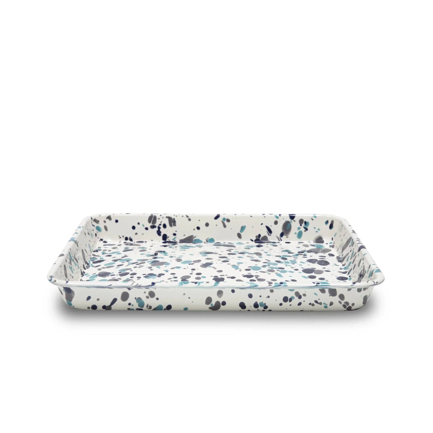 Catalina Enamelware Small Rectangle Tray