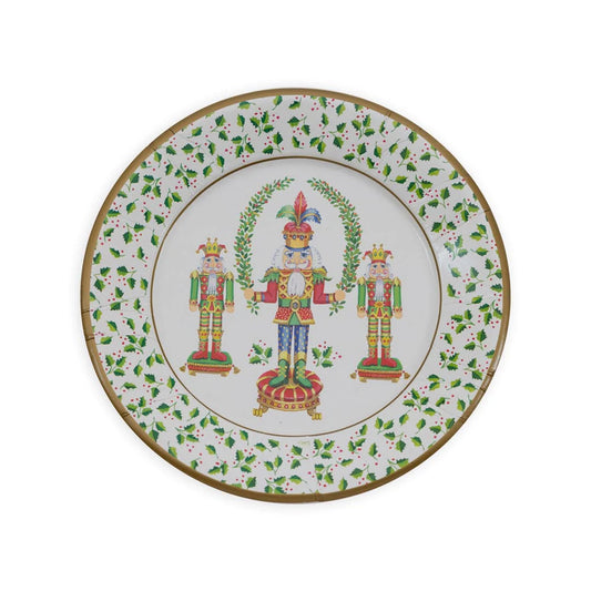 Nutcracker Christmas Dinner Plates