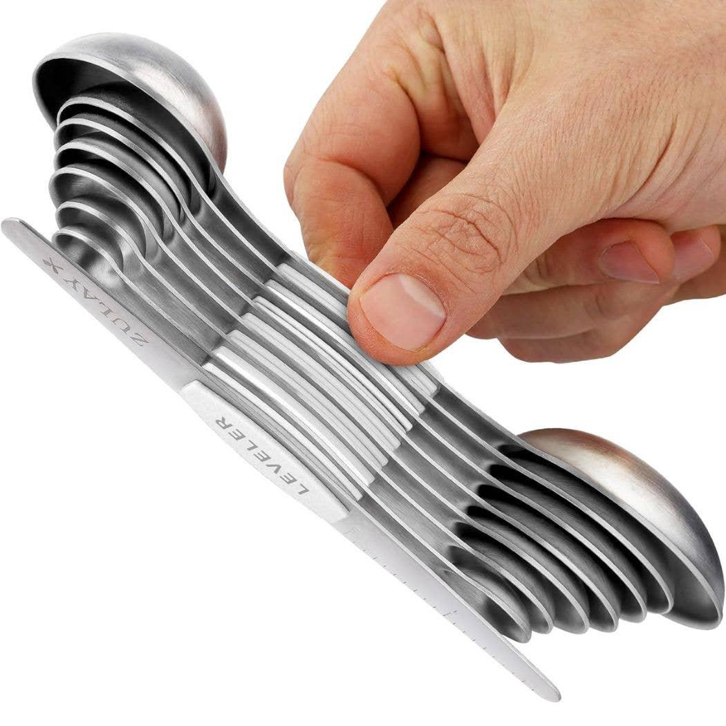 Stackable Magnetic Spoons Set of 8