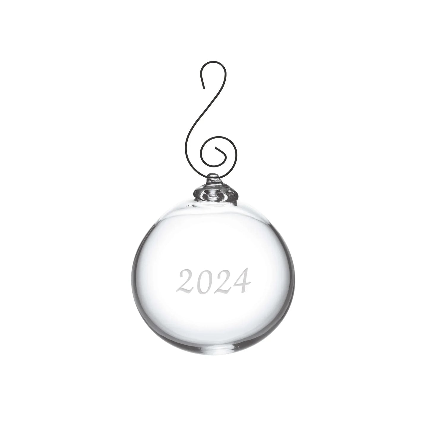 Simon Pearce Round Ornament - 2024 - Marcel’s Culinary Experience
