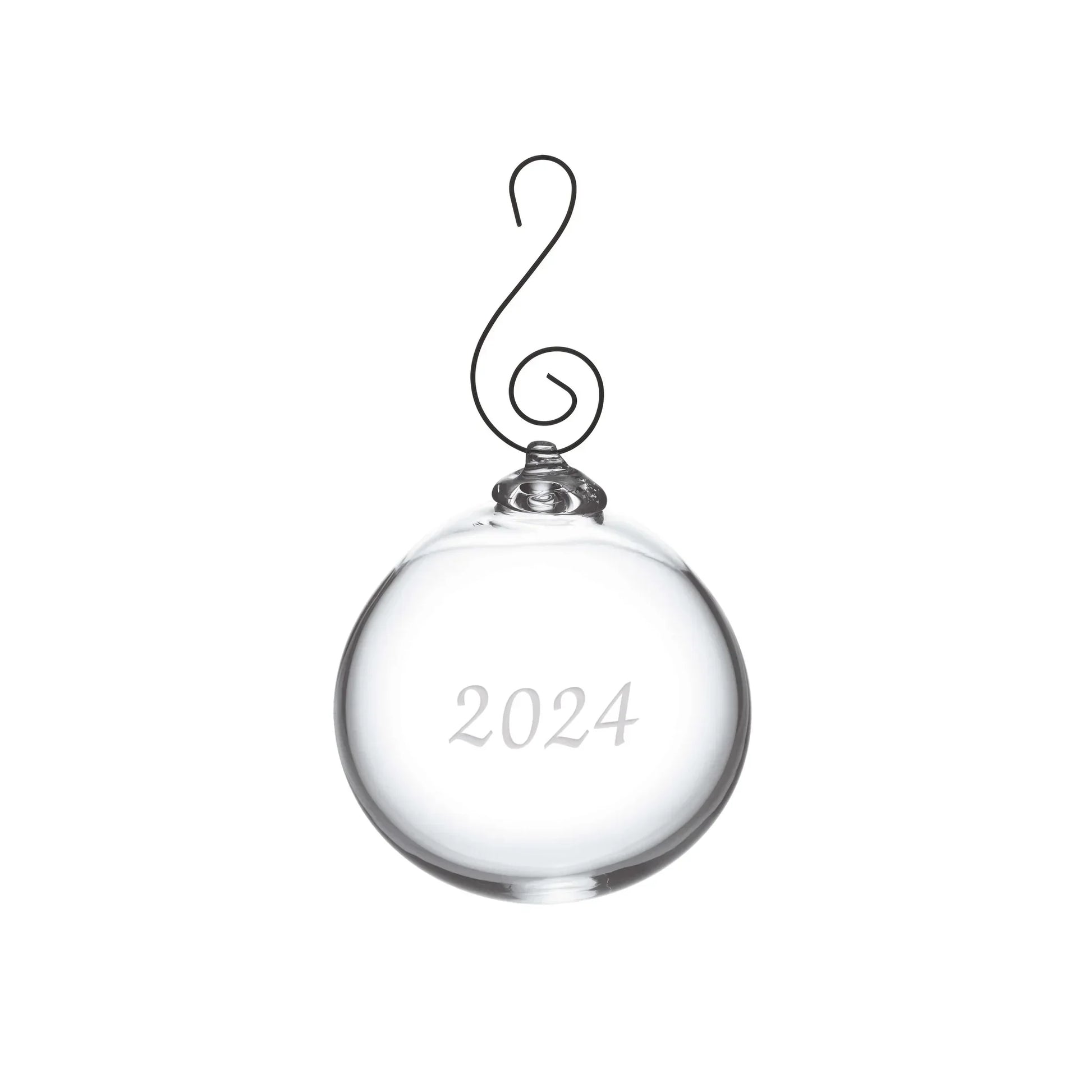 Simon Pearce Round Ornament - 2024 - Marcel’s Culinary Experience