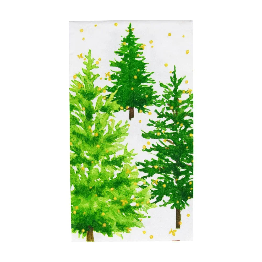 White Christmas Guest Towel Napkins - 15 Per Package - Marcel’s Culinary Experience