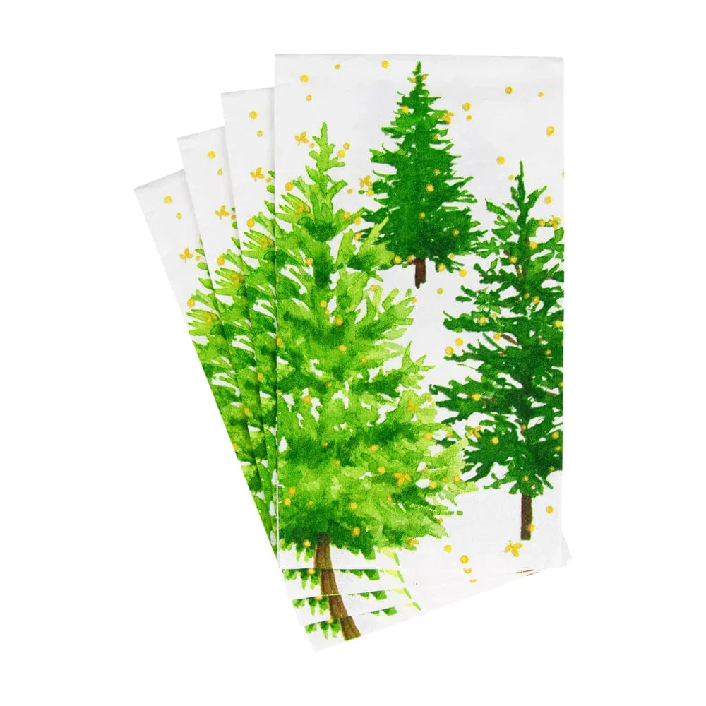 White Christmas Guest Towel Napkins - 15 Per Package - Marcel’s Culinary Experience