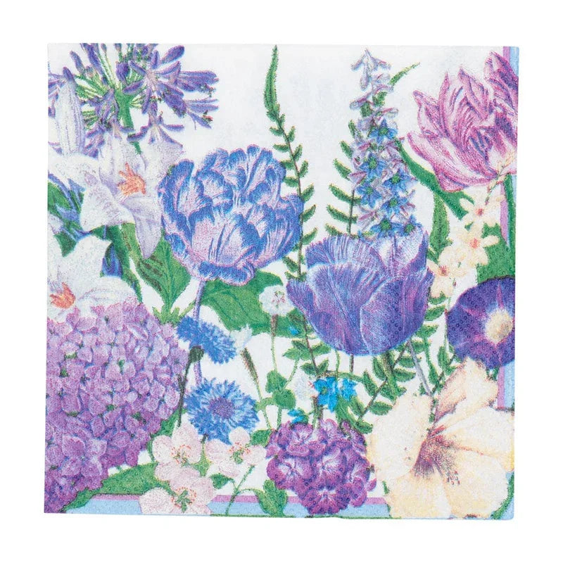 Caspari Shades Of Blue Cocktail Napkins - 20 Per Package - Marcel’s Culinary Experience